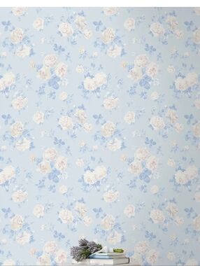 NWT Love Shack Fancy Whisper Blue Peel + Stick Wallpaper